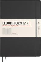 Leuchtturm 1917 Užrašų knygelė Leuchtturm 1917 A4+, linijomis, kietu viršeliu, 235 puslapiai, juoda, 100 g/m²