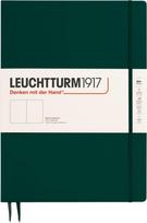 Leuchtturm 1917 Užrašų knygelė Leuchtturm 1917, kietais viršeliais, lygi, A4+, 123 puslapiai, miško žalia, 100 g/m²