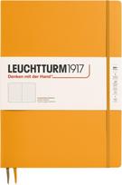 Leuchtturm 1917 Užrašų knygelė Leuchtturm 1917, kietais viršeliais, taškuota, A4+, 123 puslapiai, oranžinė, 100 g/m²