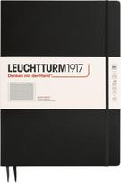 Leuchtturm 1917 Užrašų knygelė Leuchtturm 1917, kietu viršeliu, languota, A4+, 123 puslapiai, juoda, 100 g/m²