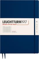 Leuchtturm 1917 Užrašų knygelė Leuchtturm 1917 A4+, linijomis, kietu viršeliu, 123 puslapiai, tamsiai mėlyna, 100 g/m²