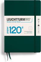 Leuchtturm 1917 Taškeliais linijuotas užrašų knygelė kietu viršeliu Edition 120 A5, 203 puslapiai, miško žalia, 120 g/m²