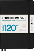 Leuchtturm 1917 Užrašų knygelė linijomis kietu viršeliu Edition 120 A5, 203 puslapiai, juoda, 120 g/m²