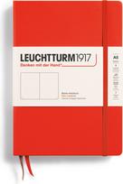 Leuchtturm 1917 Užrašų knygelė Leuchtturm 1917, kietais viršeliais, A5, 251 puslapis, raudona, 80 g/m²