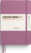 Leuchtturm 1917 Užrašų knygelė Leuchtturm 1917, kietais viršeliais, lygi, A5, 251 psl., purvinai rožinė, 80 g/m²