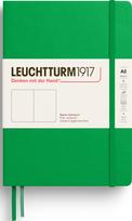 Leuchtturm 1917 Užrašų knygelė Leuchtturm 1917, kietais viršeliais, lygi, A5, 251 psl., šviesiai žalia, 80 g/m²