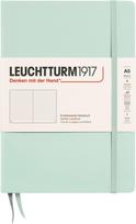 Leuchtturm 1917 Užrašų knygelė Leuchtturm 1917, kietais viršeliais, taškuota, A5, 251 psl., mėtų spalvos, 80 g/m²