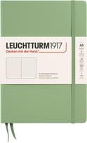 Leuchtturm 1917 Užrašų knygelė Leuchtturm 1917, kietais viršeliais, taškuota, A5, 251 psl., šalavijo žalia, 80 g/m²
