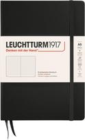 Leuchtturm 1917 Užrašų knygelė Leuchtturm 1917, kietais viršeliais, taškuota, A5, 251 psl., juoda, 80 g/m²