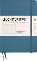Leuchtturm 1917 Užrašų knygelė Leuchtturm 1917, kietais viršeliais, taškuota, A5, 251 psl., pilkai mėlyna, 80 g/m²
