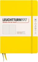 Leuchtturm 1917 Užrašų knygelė Leuchtturm 1917, kietais viršeliais, taškuota, A5, 251 psl., citrininė, 80 g/m²