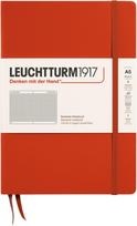 Leuchtturm 1917 Užrašų knygelė Leuchtturm 1917, A5, 251 puslapis, tamsiai oranžinė, 80 g/m², kietais viršeliais, languota