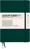 Leuchtturm 1917 Užrašų knygelė Leuchtturm 1917, A5, 251 puslapis, kietas viršelis, languota, miško žalia, 80 g/m²