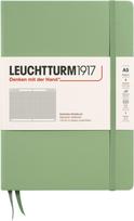 Leuchtturm 1917 Sąsiuvinis Leuchtturm 1917, kietu viršeliu, languotas, A5, 251 psl., šalavijo žalia, 80 g/m²