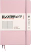 Leuchtturm 1917 Užrašų knygelė Leuchtturm 1917 A5, linijomis, kietu viršeliu, 251 psl., pudros rožinė, 80 g/m²