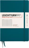 Leuchtturm 1917 Užrašų knygelė Leuchtturm 1917 A5, linijomis, kietu viršeliu, 251 psl., jūros mėlyna, 80 g/m²