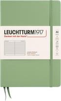Leuchtturm 1917 Užrašų knygelė Leuchtturm 1917 A5, linijomis, kietu viršeliu, 251 psl., šalavijo žalia, 80 g/m²