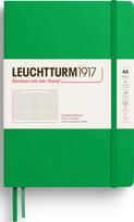 Leuchtturm 1917 Užrašų knygelė Leuchtturm 1917 A5, linijomis, kietu viršeliu, 251 psl., šviesiai žalia, 80 g/m²