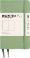 Leuchtturm 1917 Užrašų knygelė kietais viršeliais Leuchtturm 1917 A6, 187 puslapiai, šalavijo žalia, 80 g/m²