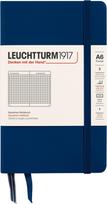 Leuchtturm 1917 Užrašų knygelė Leuchtturm 1917, A6, 187 puslapiai, kietas viršelis, languota, tamsiai mėlyna, 80 g/m²