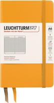 Leuchtturm 1917 Užrašų knygelė Leuchtturm 1917, A6, 187 puslapiai, oranžinė, 80 g/m², kietu viršeliu, languota