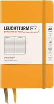 Leuchtturm 1917 Užrašų knygelė Leuchtturm 1917, linijomis, kietu viršeliu, A6, 187 puslapiai, oranžinė, 80 g/m²