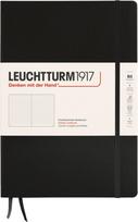 Leuchtturm 1917 Užrašų knygelė Leuchtturm 1917, kietais viršeliais, taškuota, B5, 219 puslapių, juoda, 80 g/m²