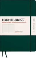 Leuchtturm 1917 Užrašų knygelė Leuchtturm 1917, kietais viršeliais, taškuota, B5, 219 puslapių, miško žalia, 80 g/m²