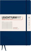 Leuchtturm 1917 Užrašų knygelė Leuchtturm 1917 B5, linijomis, kietu viršeliu, 219 puslapių, tamsiai mėlyna, 80 g/m²