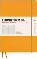 Leuchtturm 1917 Užrašų knygelė Leuchtturm 1917 B5, linijomis, kietu viršeliu, 219 puslapių, oranžinė, 80 g/m²