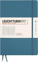 Leuchtturm 1917 Užrašų knygelė Leuchtturm 1917 B5, linijomis, kietu viršeliu, 219 puslapių, melsvai pilka, 80 g/m²