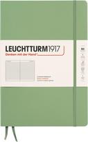 Leuchtturm 1917 Užrašų knygelė Leuchtturm 1917 B5, linijomis, kietu viršeliu, 219 puslapių, šalavijo žalia, 80 g/m²
