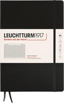 Leuchtturm 1917 Užrašų knygelė Leuchtturm 1917, B5, 219 puslapių, juoda, 80 g/m², kietais viršeliais, languota
