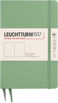 Leuchtturm 1917 Užrašų knygelė kietais viršeliais Leuchtturm 1917 B6+, 219 puslapių, šalavijo žalia, 80 g/m²