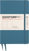 Leuchtturm 1917 Užrašų knygelė Leuchtturm 1917, kietais viršeliais, lygi, B6+, 219 puslapių, melsvai pilka, 80 g/m²