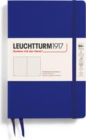 Leuchtturm 1917 Užrašų knygelė Leuchtturm 1917, kietais viršeliais, taškuota, B6+, 219 puslapių, tamsiai mėlyna, 80 g/m²