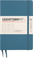 Leuchtturm 1917 Užrašų knygelė Leuchtturm 1917, kietais viršeliais, taškuota, B6+, 219 puslapių, melsvai pilka, 80 g/m²