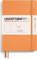 Leuchtturm 1917 Užrašų knygelė Leuchtturm 1917, minkštais viršeliais, A5, 123 puslapiai, abrikosų spalvos, 80 g/m²