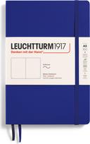 Leuchtturm 1917 Užrašų knygelė Leuchtturm 1917, minkštais viršeliais, lygi, A5, 123 psl., tamsiai mėlyna, 80 g/m²