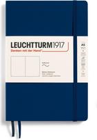 Leuchtturm 1917 Užrašų knygelė Leuchtturm 1917, minkštais viršeliais, lygi, A5, 123 puslapiai, tamsiai mėlyna, 80 g/m²