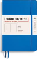 Leuchtturm 1917 Užrašų knygelė Leuchtturm 1917, minkštais viršeliais, A5, 123 puslapiai, mėlyna, 80 g/m²