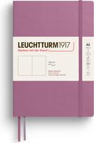 Leuchtturm 1917 Užrašų knygelė Leuchtturm 1917, minkštais viršeliais, lygi, A5, 123 puslapiai, purvinai rožinė, 80 g/m²