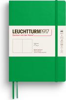 Leuchtturm 1917 Užrašų knygelė Leuchtturm 1917 A5, minkštais viršeliais, lygi, 123 puslapiai, šviesiai žalia, 80 g/m²