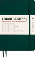 Leuchtturm 1917 Taškuotas užrašų knygelė minkštais viršeliais Leuchtturm 1917 A5, 123 puslapiai, miško žalia, 80 g/m²