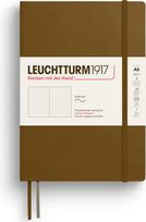 Leuchtturm 1917 Užrašų knygelė Leuchtturm 1917, taškuota, minkštais viršeliais, A5, 123 puslapiai, ruda, 80 g/m²
