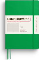 Leuchtturm 1917 Užrašų knygelė Leuchtturm 1917 A5, linijomis, minkštais viršeliais, 123 puslapiai, šviesiai žalia, 80 g/m²