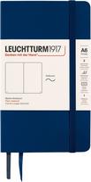 Leuchtturm 1917 Užrašų knygelė Leuchtturm 1917, minkštais viršeliais, lygi, A6, 123 puslapiai, tamsiai mėlyna, 80 g/m²
