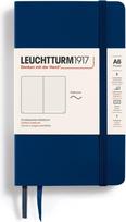 Leuchtturm 1917 Užrašų knygelė Leuchtturm 1917, taškuota, minkštais viršeliais, A6, 123 psl., tamsiai mėlyna, 80 g/m²