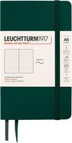 Leuchtturm 1917 Užrašų knygelė taškuota minkštais viršeliais Leuchtturm 1917 A6, 123 puslapiai, miško žalia, 80 g/m²