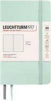 Leuchtturm 1917 Užrašų knygelė Leuchtturm 1917 A6, taškuota, minkštais viršeliais, 123 puslapiai, mėtų spalvos, 80 g/m²